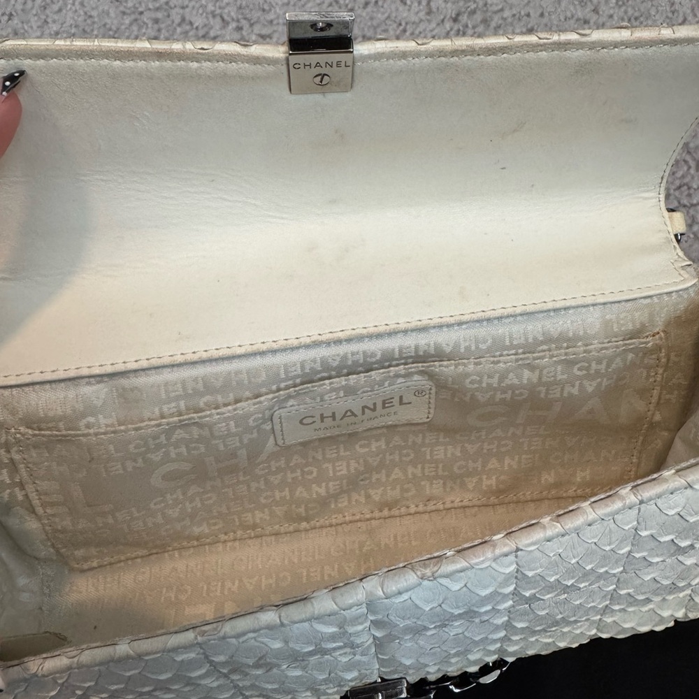 Chanel Exotic Python Shoulder Bag! - Picture 8 of 10